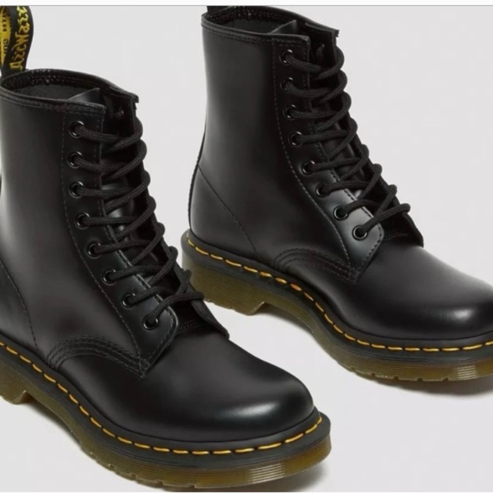 Dr. Martens Black Lace-Up Men's Boots